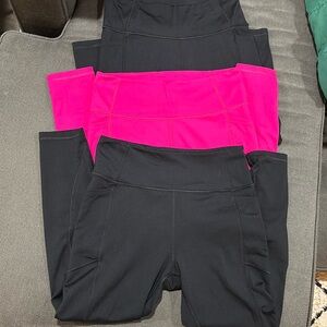 Victoria’s Secret leggings, set of 3